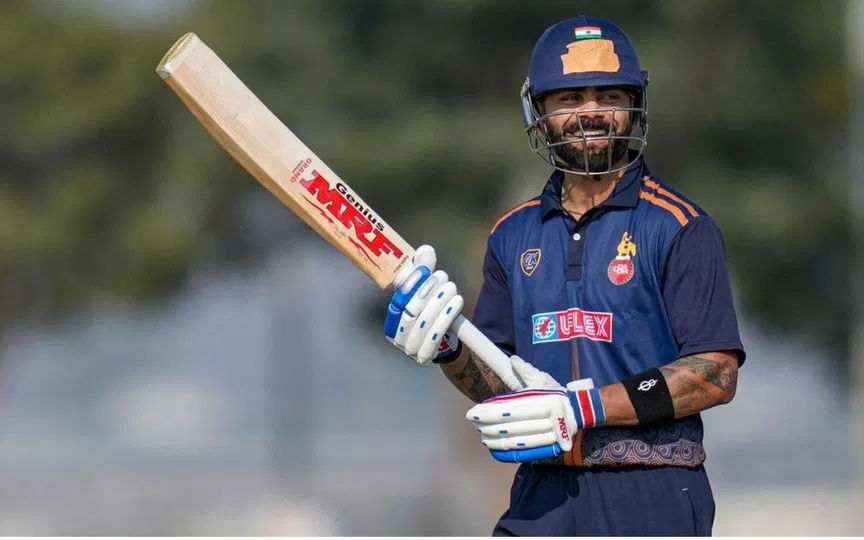 Unstoppable Virat Kohli runs riot in Vijay Hazare Trophy; follows up Andhra ton with 77